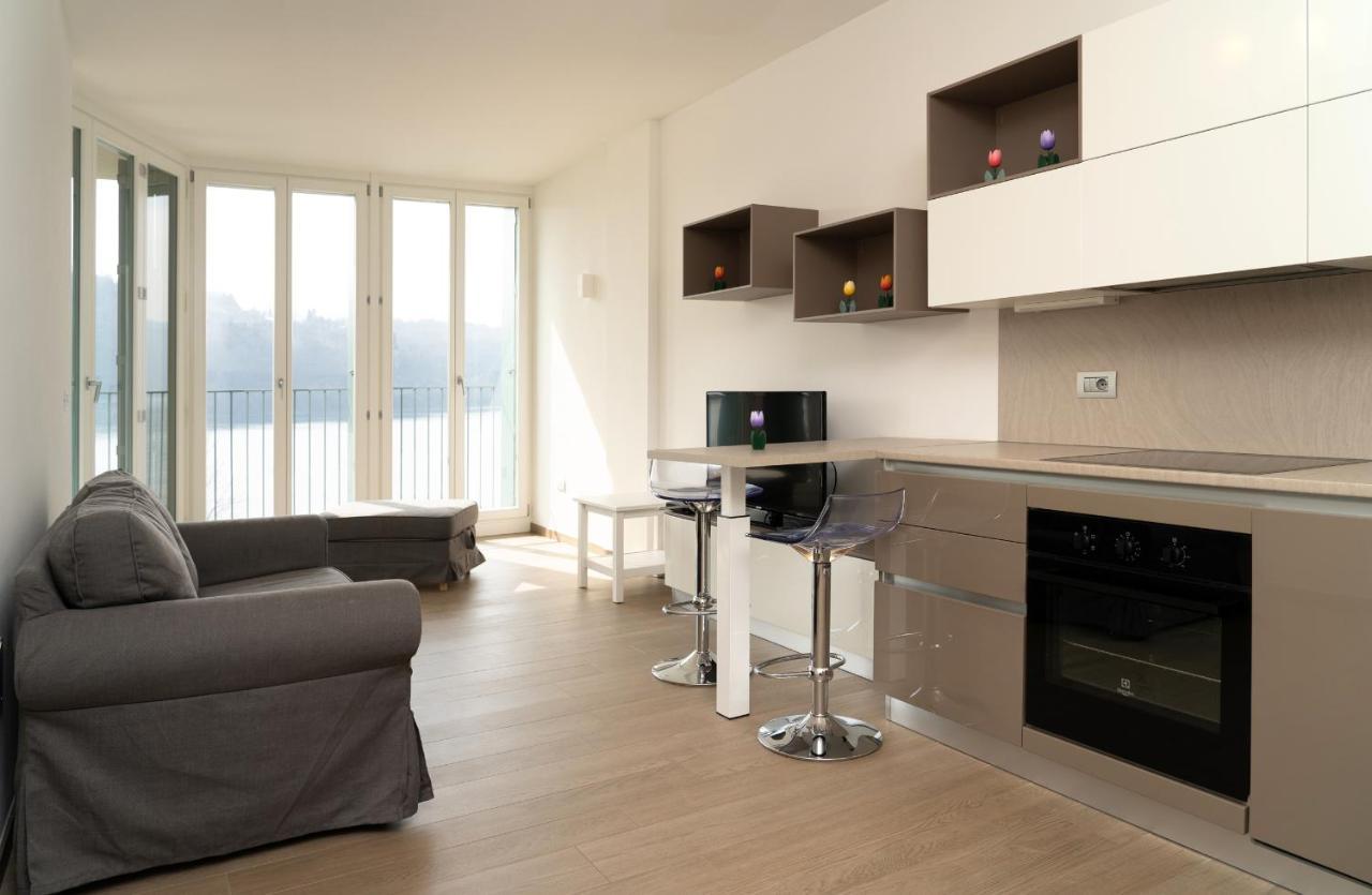 Serviced Apartments By Hotel De Charme Laveno Luaran gambar