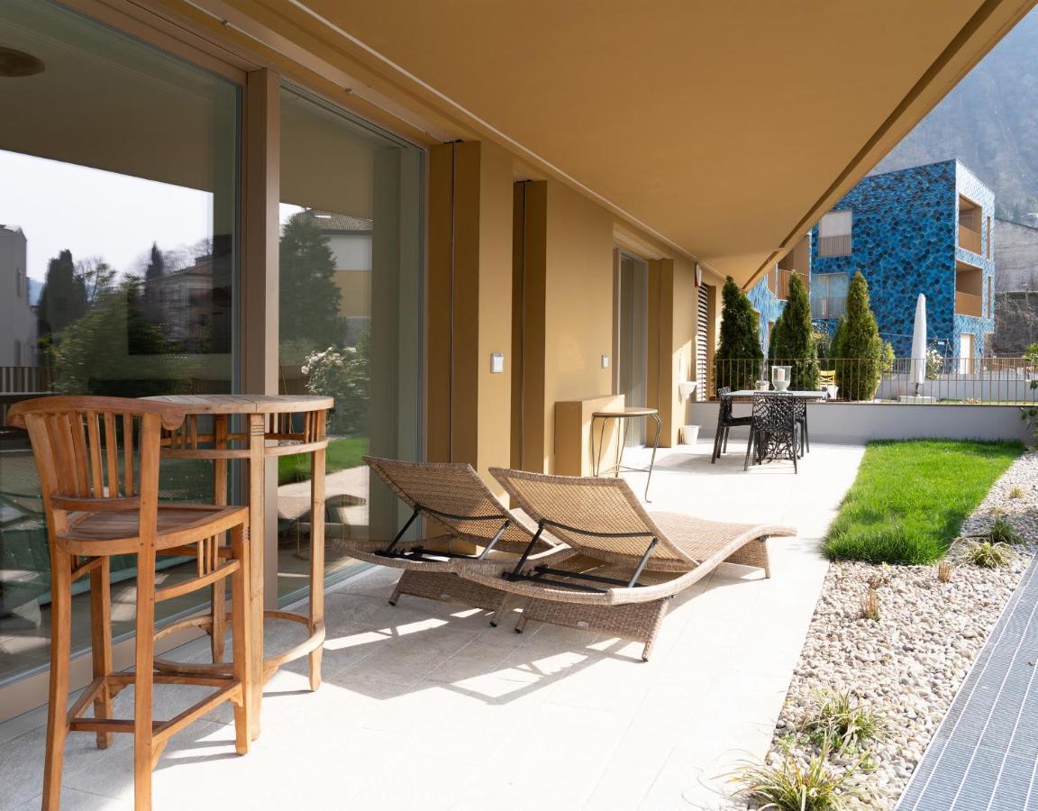 Serviced Apartments By Hotel De Charme Laveno Luaran gambar