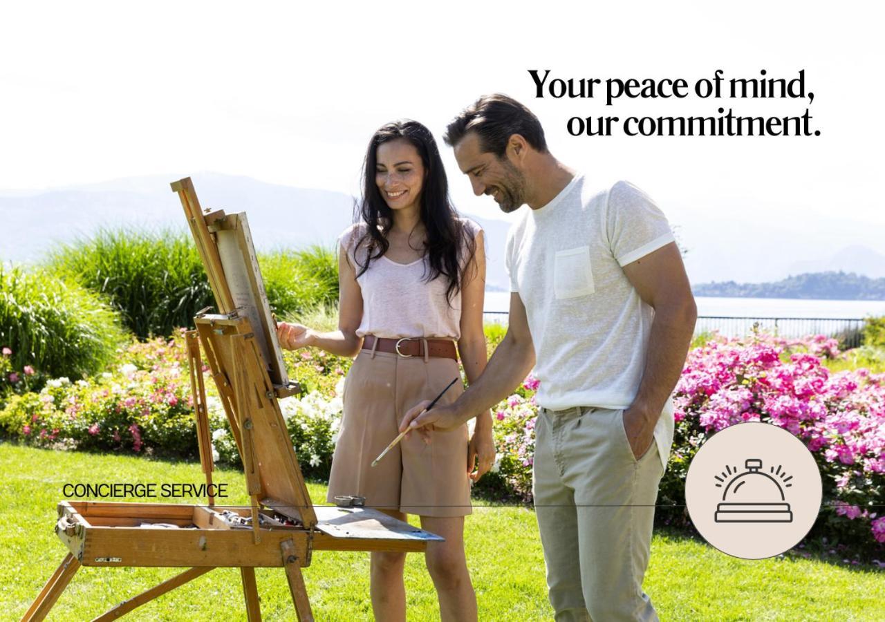 Serviced Apartments By Hotel De Charme Laveno Luaran gambar